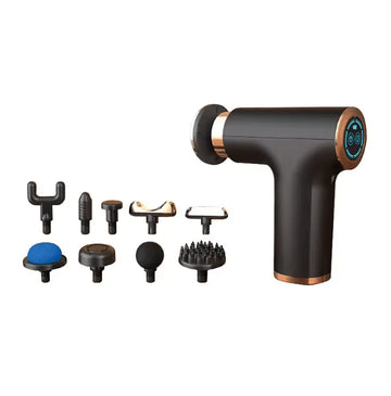 Muscle Massage Gun with 4 Heads FH-820 L | مسدس تدليك العضلات مع 4 رؤوس – FH-820